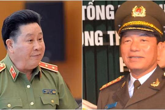 Ông Bùi Văn Thành và Trần Việt Tân khi còn đương chức