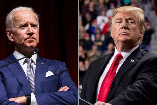 Đương kim Tổng thống Mỹ Joe Biden và cựu Tổng thống Donald Trump sẽ có cuộc tái đấu vào tháng 11 năm nay (Ảnh: Getty)