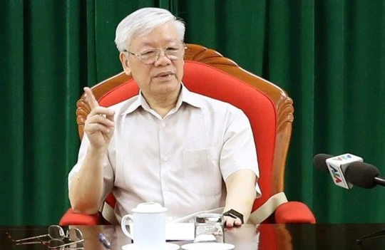 Tổng Bí thư, Chủ tịch nước Nguyễn Phú Trọng cho rằng vẫn còn cấp ủy chưa khẳng định được trách nhiệm, năng lực lãnh đạo.