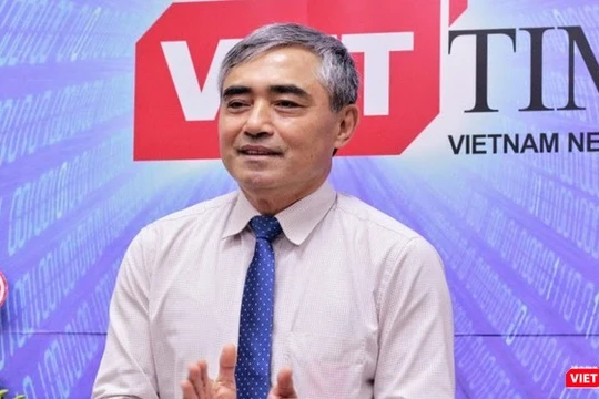Chủ tịch Nguyễn Minh Hồng: "VietTimes đã cố gắng vươn lên, khắc phục những khó khăn khách quan và chủ quan để từng bước khẳng định chỗ đứng trong làng báo, nhất là trong khối báo chí điện tử"