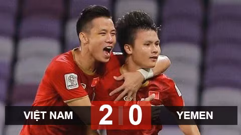 Đá bại Yemen 2-0 để đoạt vị trí thứ ba bảng D Asian Cup 2019 với 3 điểm.