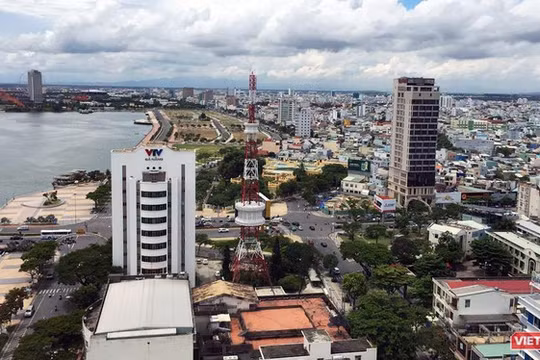 UBND quận Hải Châu nhìn từ trên cao