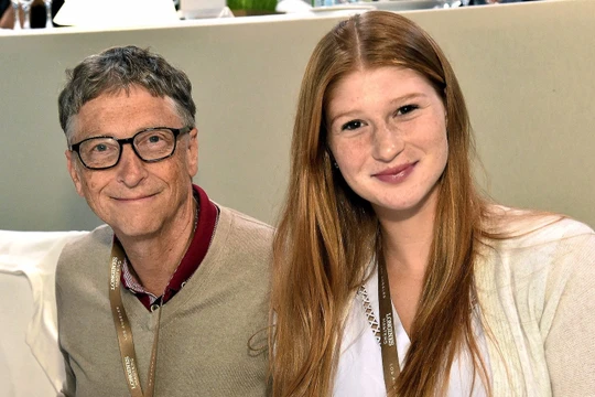 Bill Gate và cô con gái lớn Jennifer. Nguồn: Business Insider