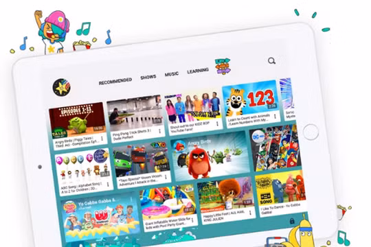 YouTube Kids (ảnh: The Verge)