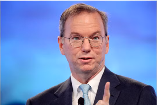 Chủ tịch điều hành Alphabet Eric Schmidt 