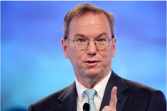 Chủ tịch điều hành Alphabet Eric Schmidt 