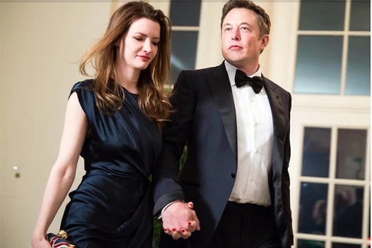 Elon Musk và vợ cũ Talulah Riley. Nguồn: Business Insider