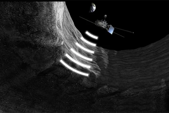 Tàu thăm dò quỹ đạo của Nhật thăm dò hang động ngầm trên Mặt trăng. Ảnh: Fox News