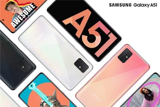 Galaxy A51 hiện đang là chiếc smartphone 5G giá rẻ nhất của Samsung. Ảnh: Gizchina