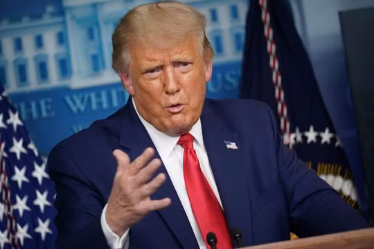 Tổng thống Mỹ Donald Trump (Ảnh: Yahoo Finance)