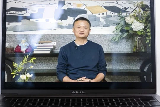 Tỷ phú Jack Ma lần đầu xuất hiện sau thời gian dài ở ẩn. Ảnh: Al Jazeera