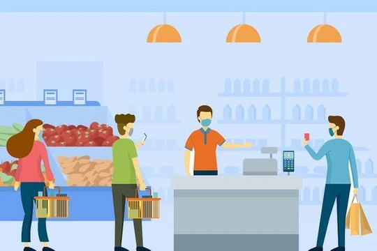 Do tính dễ sử dụng, thuận tiện và an toàn, các nhà bán lẻ và khách hàng đang có xu hướng ưu tiên phương thức thanh toán không tiếp xúc so với các phương thức thanh toán khác. Ảnh: Digi Pay