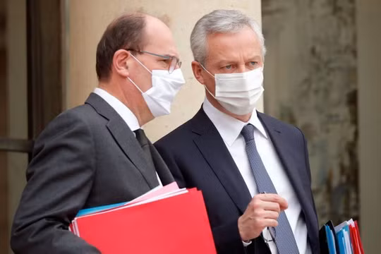 Cuộc họp nội các hàng tuần tại Điện Elysee ở Paris. (Ảnh: Finance Yahoo)