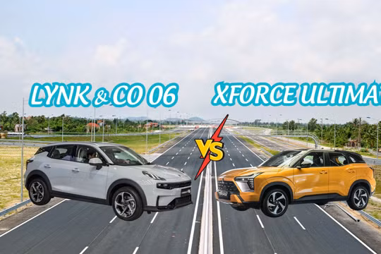 Cuộc so găng cân sức giữa hai "tân binh" Mitsubishi Xforce Ultimate và Link & Co 06