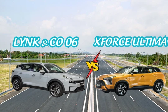 Cuộc so găng cân sức giữa hai "tân binh" Mitsubishi Xforce Ultimate và Link & Co 06