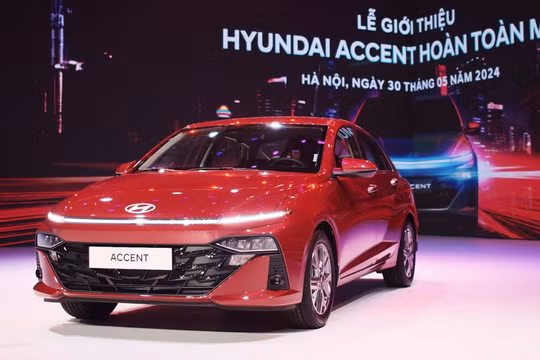 Hyundai Accent 2024 ra mắt, cạnh tranh với đối thủ Toyota Vios