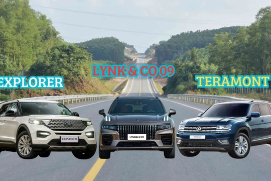 Nhỉnh 2 tỷ đồng, chọn Ford Explorer, Volkswagen Teramont hay Lynk & Co 09?