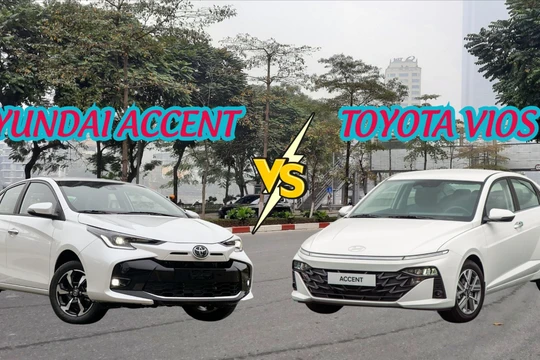 Mua xe chạy dịch vụ: Chọn Toyota Vios MT Hyundai Accent MT?