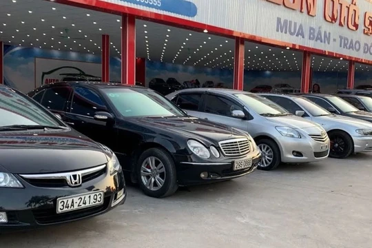 Thị trường xe cũ ảm đạm trước thông tin ưu đãi trước bạ