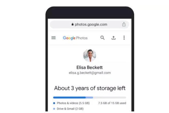 Hướng dẫn kiểm tra dung lượng bộ nhớ Google Photos (Ảnh: Tech Radar)