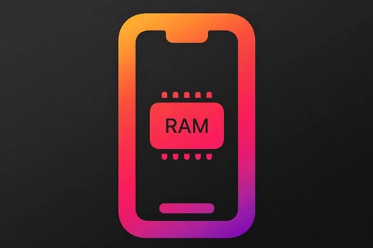 Thay đổi về dung lượng RAM trên các mẫu iPhone qua từng thời kỳ (Ảnh; 9to5mac)