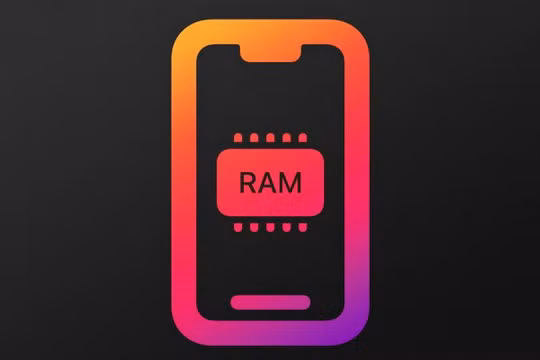 Thay đổi về dung lượng RAM trên các mẫu iPhone qua từng thời kỳ (Ảnh; 9to5mac)
