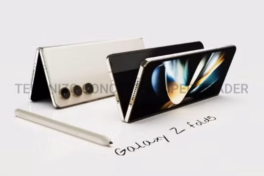 Samsung Galaxy Z Fold 5 sắp ra mắt có thể được trang bị viên pin tháo rời (Ảnh: Gizmochina)