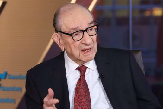 Alan Greenspan - cựu Chủ tịch Cục Dự trữ Liên bang Mỹ (Ảnh: CNBC)