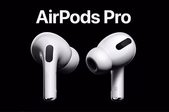 Chiếc AirPods Pro được Apple cho ra mắt vào cuối tháng 10 năm ngoái (Ảnh: hoanghamobile)