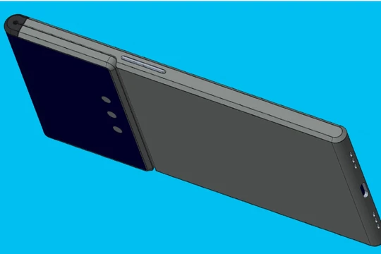 Xiaomi được cấp bằng sáng chế mới với thiết kế smartphone gập độc đáo (Ảnh: Gizmochina)