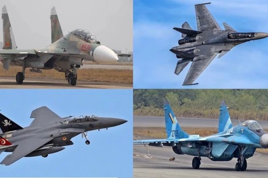 Top 5 máy bay chiến đấu đáng gờm nhất khu vực Đông Nam Á (Ảnh: Military Watch Magazine)