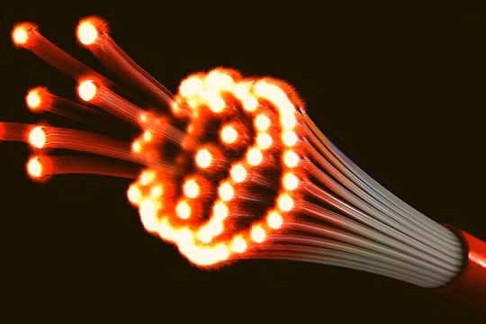 Hình minh họa 3D của cáp quang (Ảnh: Interesting Engineering)