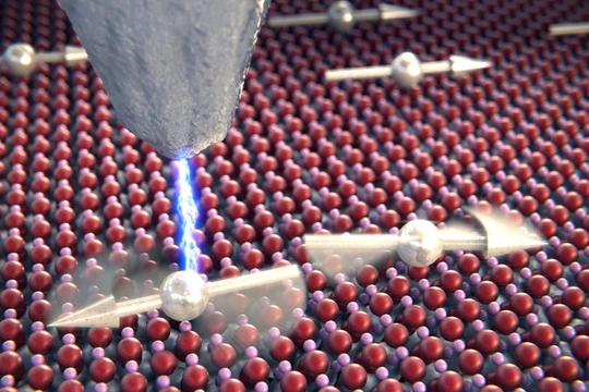 Các nhà khoa học lần đầu tiên thấy 2 nguyên tử nói chuyện với nhau (Ảnh: Gizmodo)