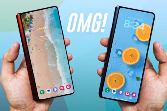 So sánh Samsung Galaxy Z Fold 4 với Galaxy Z Fold 5 (Ảnh: Android Authority)