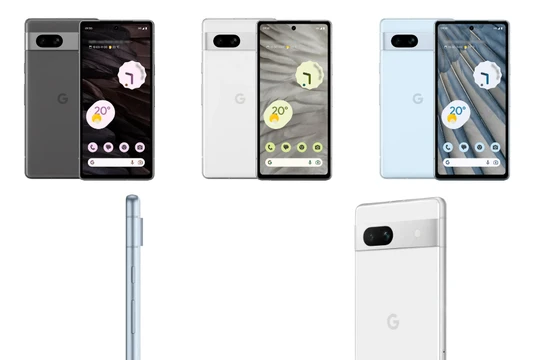 Rò rỉ hình ảnh chính thức của Google Pixel 7a trước ngày ra mắt (Ảnh: Gizmochina)