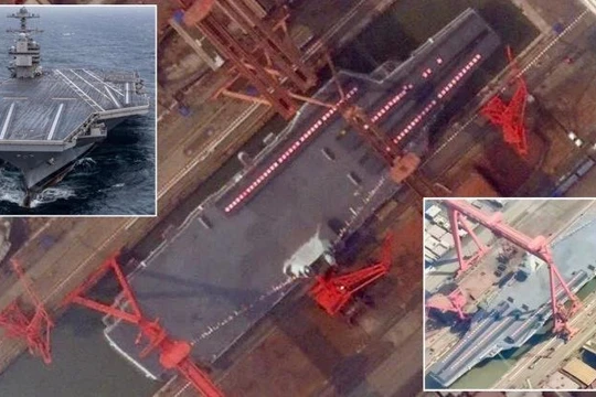 Trung Quốc đã sẵn sàng cho việc ra mắt Siêu tàu sân bay đầu tiên (Ảnh: Military Watch Magazine)