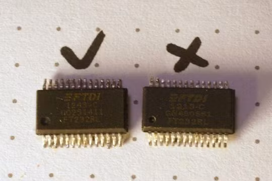 Chip giả đang xuất hiện tràn lan trên thị trường (Ảnh: Arstechnica)