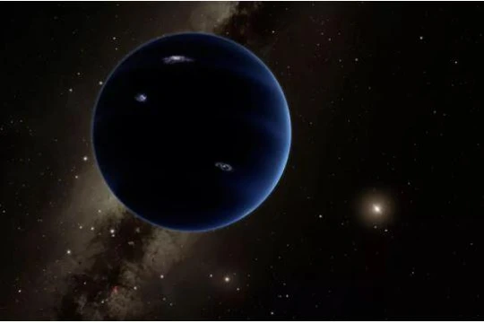 Ảnh phác họa hành tinh thứ 9 (Ảnh: sciencealert)