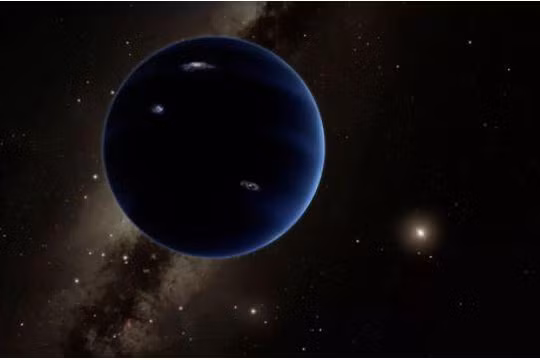 Ảnh phác họa hành tinh thứ 9 (Ảnh: sciencealert)