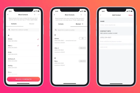 Tinder vừa cho ra mắt tính năng mới (Ảnh: Techcrunch)