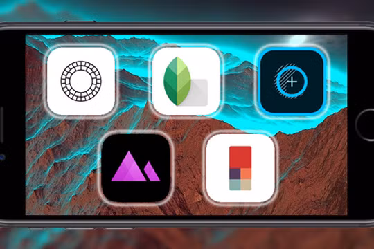 Ứng dụng chỉnh sửa ảnh trên điện thoại (Ảnh: DMX)