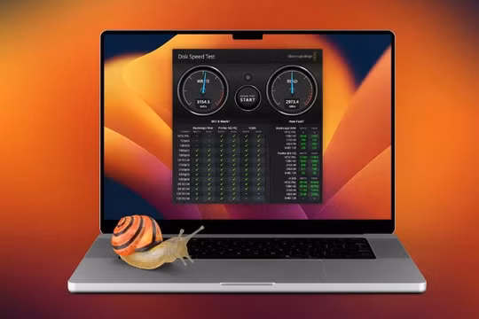 MacBook Pro mới lại bị Apple "bóp" hiệu năng SSD (Ảnh: 9to5mac)