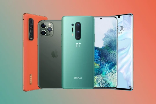 Top 5 smartphone đáng mua nhất trong năm 2020 (Ảnh: Tech Radar)