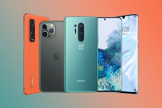 Top 5 smartphone đáng mua nhất trong năm 2020 (Ảnh: Tech Radar)
