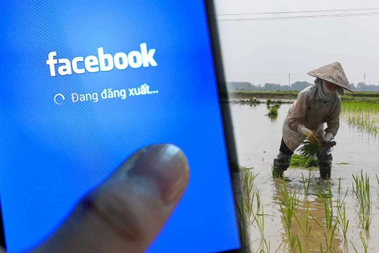 Facebook nhận thấy tiềm năng lớn ở vùng nông thôn Việt Nam (Ảnh: Nikkei)