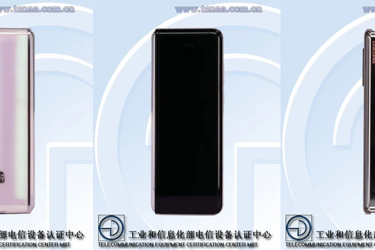 Những hình ảnh được cho là của chiếc Samsung W20 5G (Ảnh: Android Authority)