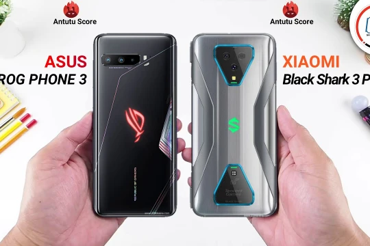 ROG Phone 3 vs Black Shark 3 Pro (Ảnh: Gadgets)
