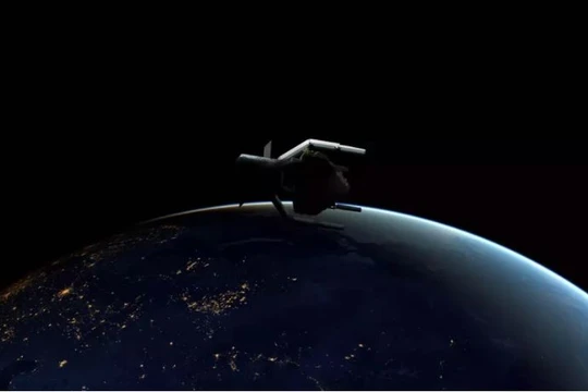 "Móng vuốt khổng lồ" có nhiệm vụ dọn dẹp rác ngoài vũ trụ (Ảnh: CNET)