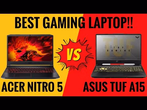 Acer Nitro 5 2020 vs Asus TUF A15 (Ảnh: RS Tech)