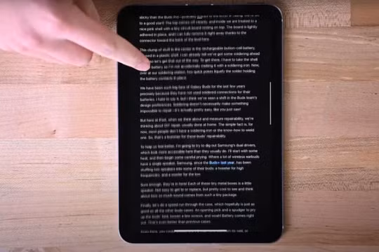 Apple bị kiện tập thể vì lỗi "jelly scrolling" trên iPad mini (Ảnh: MacRumors)